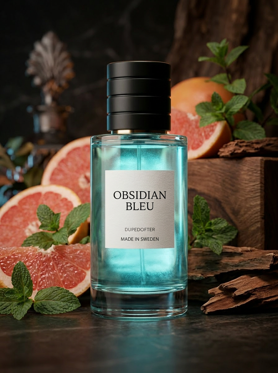 Obsidian Bleu parfymflaska